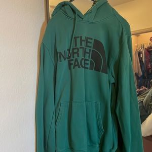 Green North Face Hoodie